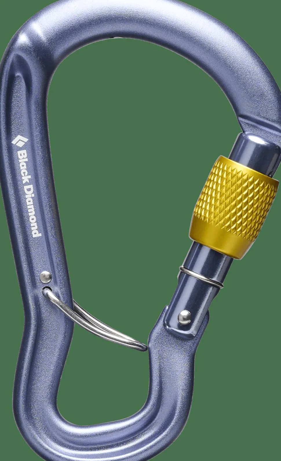 Black Diamond Gridlock Screwgate Carabiner Gray
