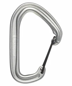 Black Diamond HotWire Carabiner Light Gray