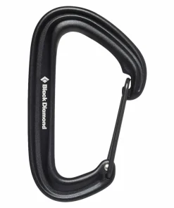Black Diamond LiteWire Carabiner Black Best