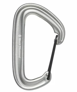 Black Diamond LiteWire Carabiner Gray