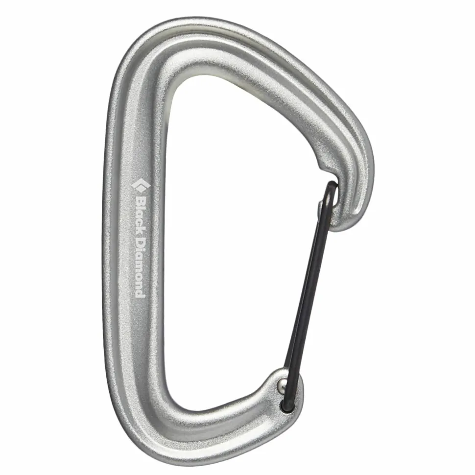 Black Diamond LiteWire Carabiner Gray