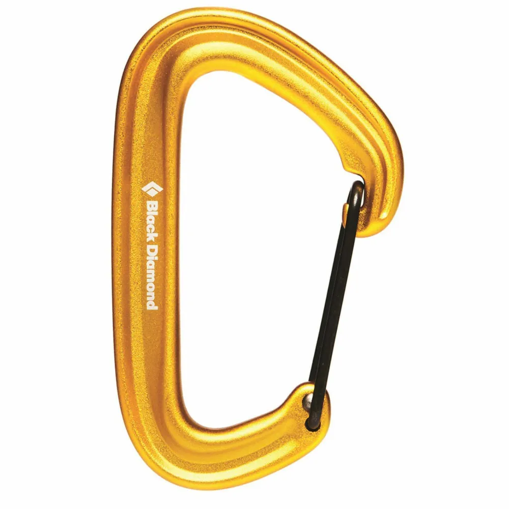 Black Diamond LiteWire Carabiner YELLOW Discount