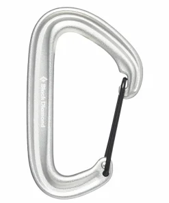 Black Diamond LiteWire Carabiner Light Gray Discount