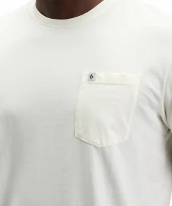 Hot Men's Diamond Patch Ss Pocket Tee Herrtröjor & Skjortor
