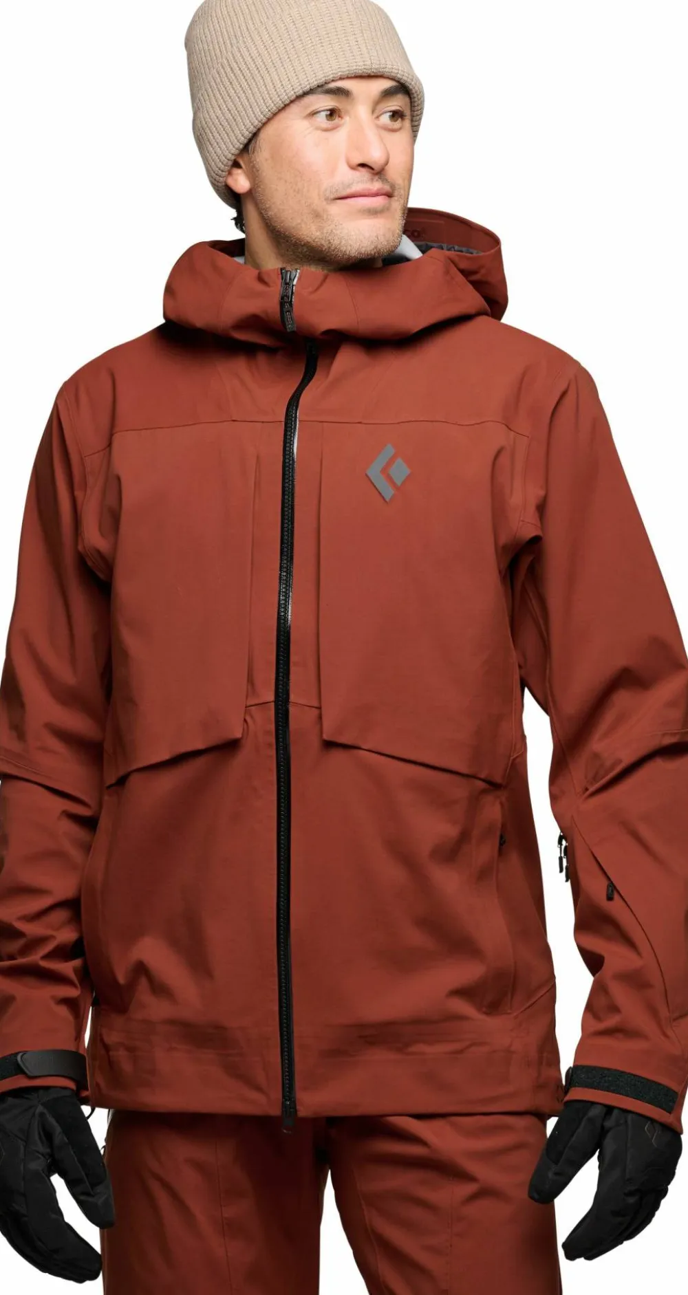 Black Diamond Men's Factor Shell Iron Red Outlet