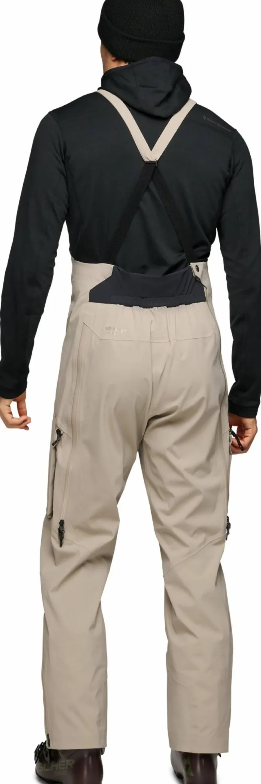 Black Diamond Men's Factor Bibs Moonstone Clearance