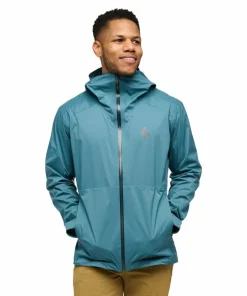 Black Diamond Men's Fineline Stretch Shell Creek Blue