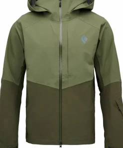 Black Diamond Men's Recon Stretch Shell Tundra-dark Moss