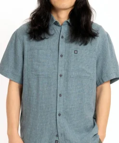 Black Diamond Men's Scenic Route Ss Shirt Midnight Blue-glacier