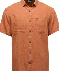 Black Diamond Men's Scenic Route Ss Shirt Clay-saffron
