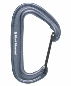 Black Diamond MiniWire Carabiner Gray