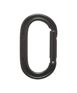Black Diamond Oval Keylock Carabiner Black