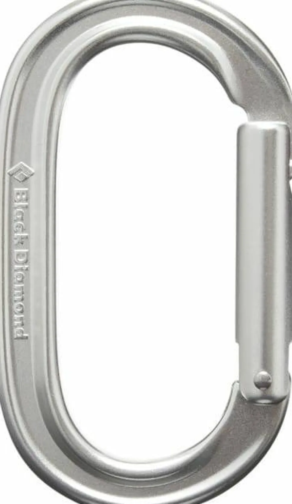 Black Diamond Oval Keylock Carabiner Polished