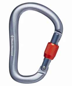 Black Diamond RockLock Screwgate Carabiner Gray