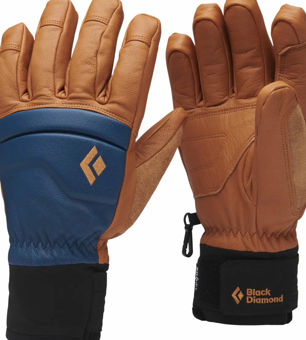 Black Diamond Spark Gloves Henna-Ink Blue New