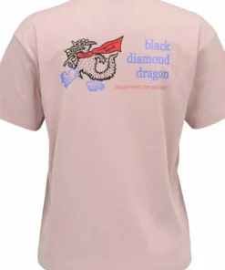 Black Diamond Women's BD Dragon Short Sleeve Tee Pale Mauve