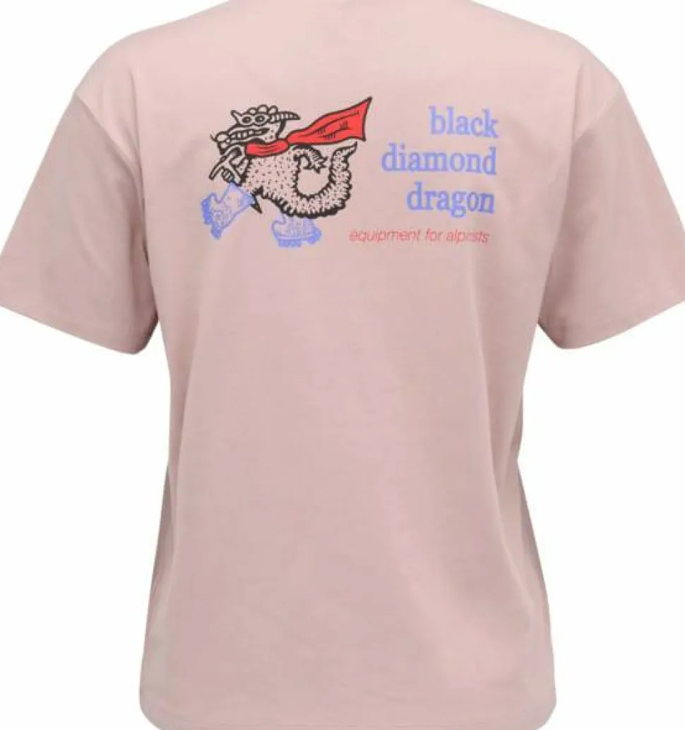 Black Diamond Women's BD Dragon Short Sleeve Tee Pale Mauve