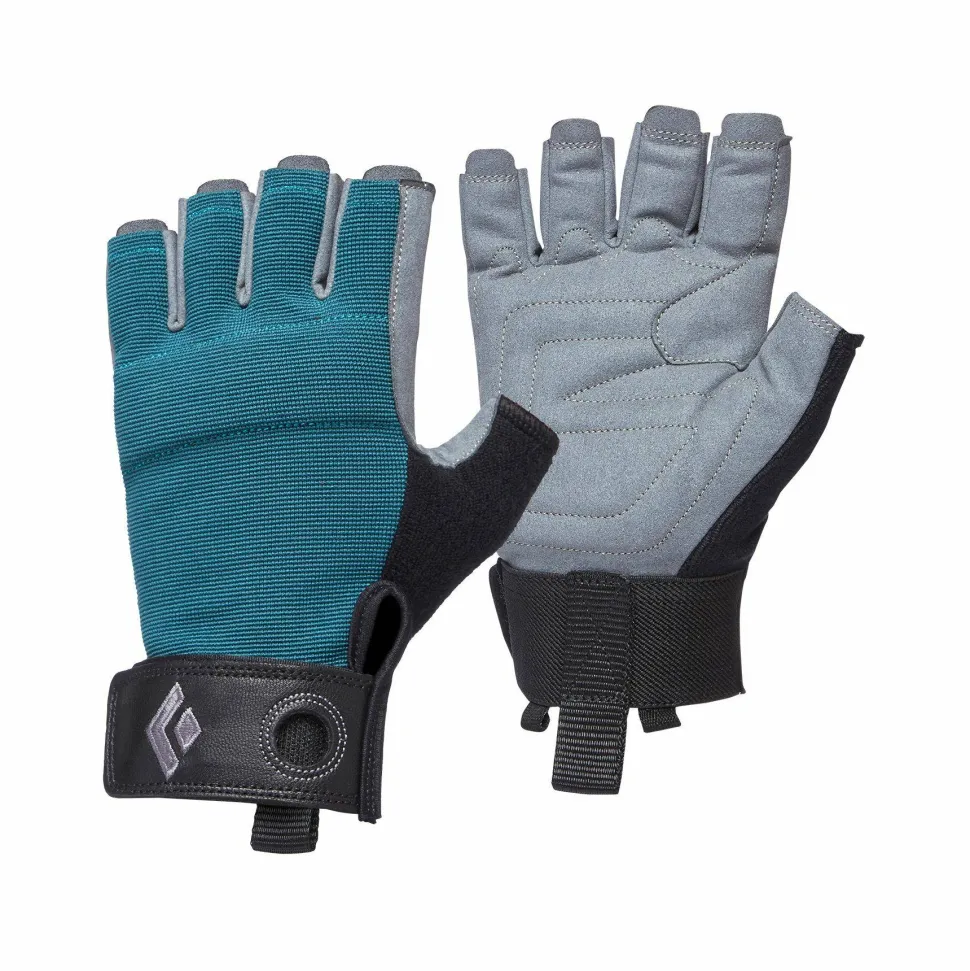 Black Diamond Women's Crag Half-Finger Gloves Raging Sea