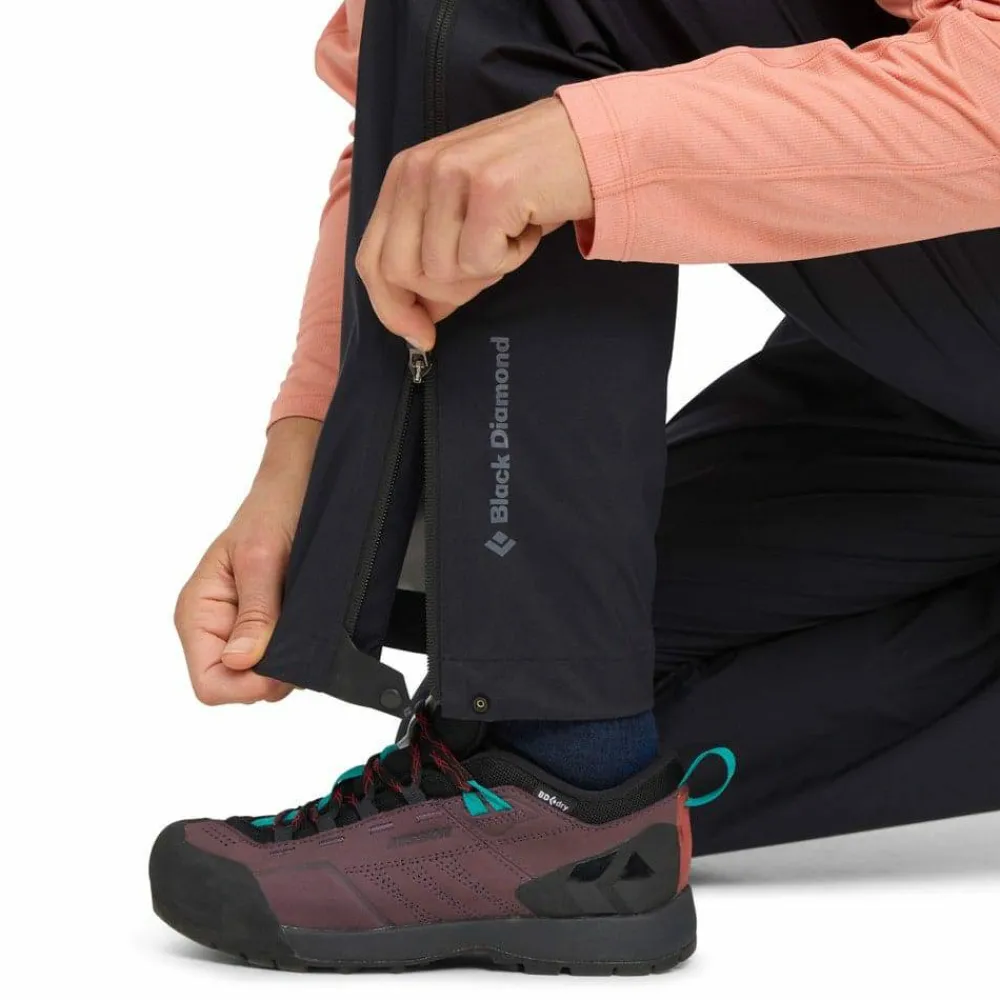 Hot Women's Fineline Stretch Full Zip Pants Regnkläder Dam