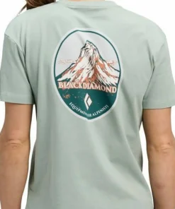 Black Diamond Women's Heritage Badge Short Sleeve Tee Agave Online