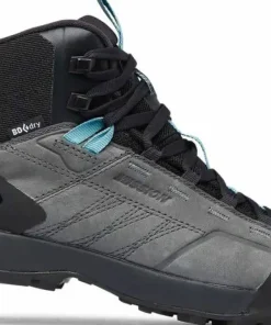 Black Diamond Women's Misson Leather Mid WP Steel Grey/Costal Blue