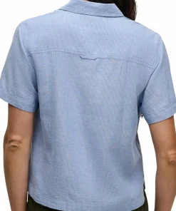 Black Diamond Women's Scenic Route Ss Shirt Creek Blue-glacier