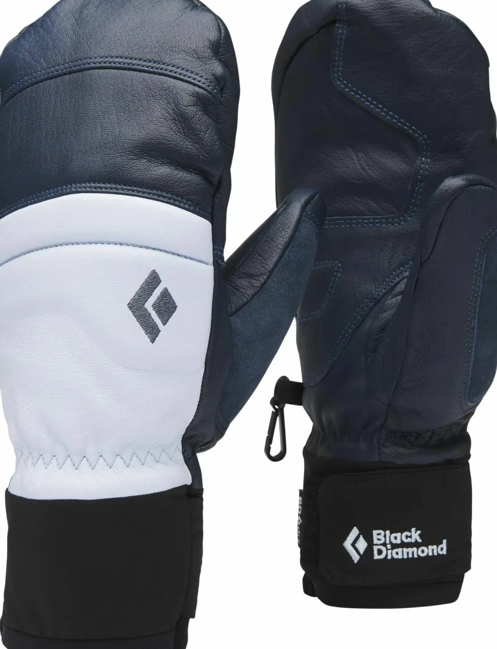 Black Diamond Women's Spark Mitts Charcoal-Belay Blue Best