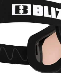 Bliz Charge Otg Matt Black W White Logo / Light Orange&blue