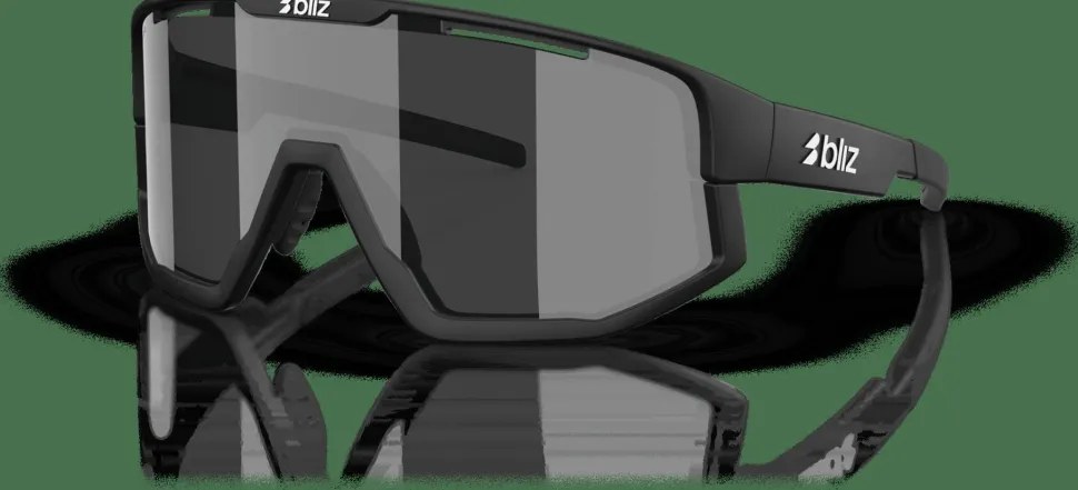 Bliz Fusion Matte Black/Smoke W Silver Mirror