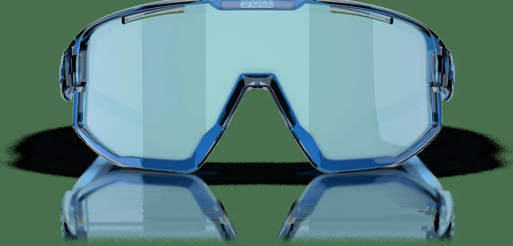 Bliz Fusion Transparent Blue/Smoke W Ice Blue Multi Hot