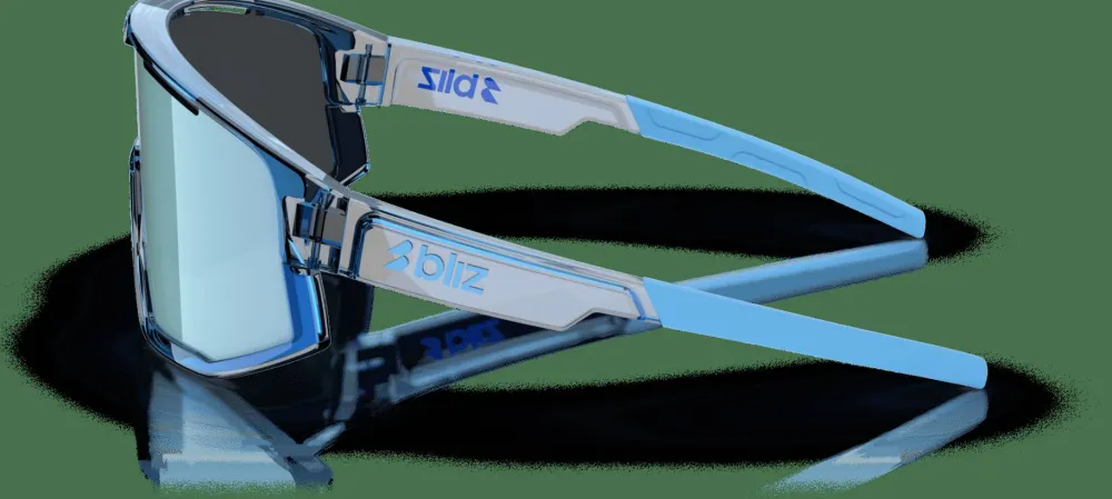 Bliz Fusion Transparent Blue/Smoke W Ice Blue Multi Hot