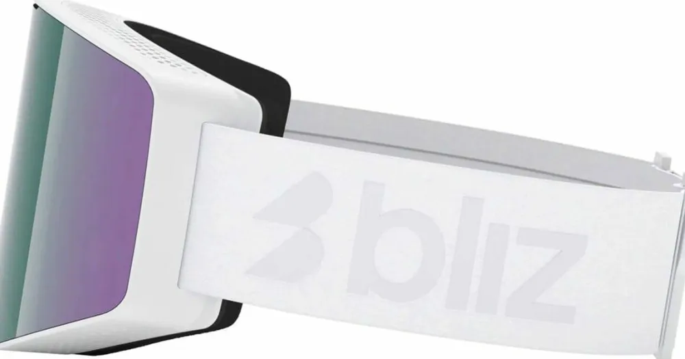 Bliz G001s Matte White/Brown W Green Multi MATTE WHITE / BROWN W GREEN MULTI