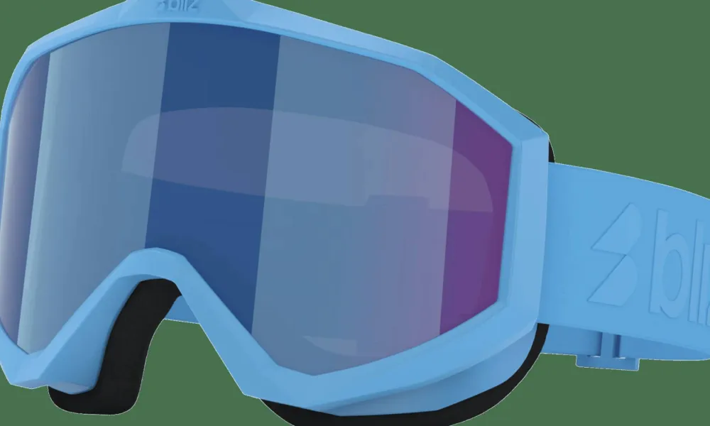 Bliz Kids' Liner Jr Matte Blue/Brown W Blue Multi Sale
