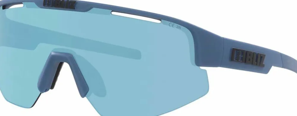 Best Matrix Small Matt Blue / Smoke Ice Blue Multi Cykling