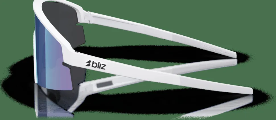 Bliz P006 Matte White/Smoke W Blue Multi