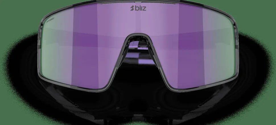 Bliz P001s Crystal Black / Grey W Putple Multi