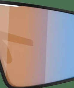 Bliz P001s Matte Black/Coral Orange Mirror Blue