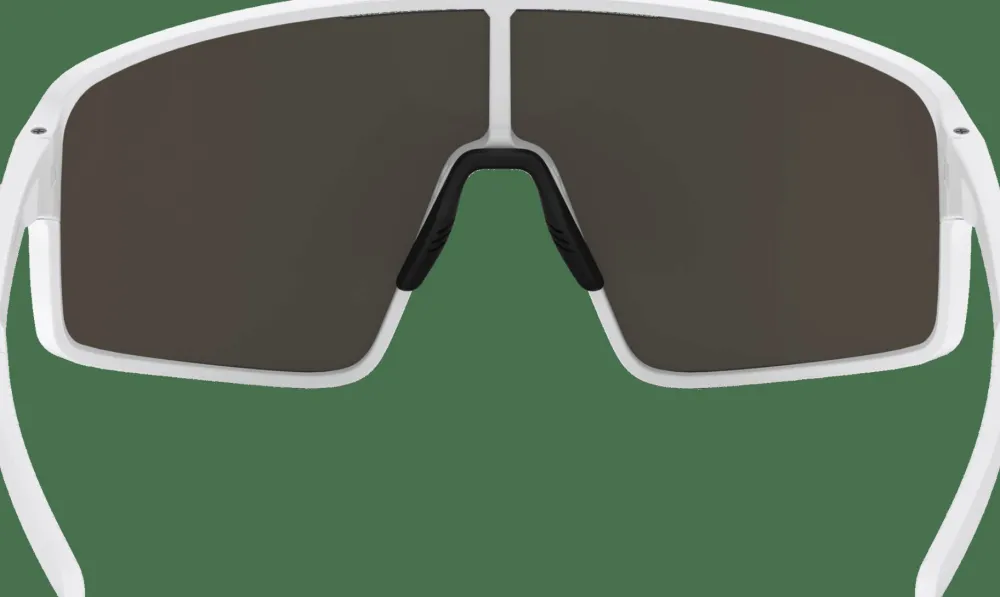 Bliz P001s Matte White/Grey Blue Mirror