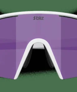 Bliz P006s Matte White/Smoke W Purple Mirror Clearance