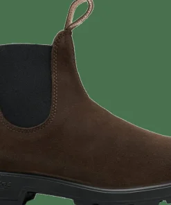 Blundstone Unisex 2410 Suede Chelsea Boots Brown Outlet