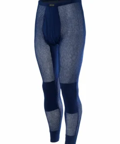 Brynje Unisex Super Thermo Longs with Inlay On Knee Navy Clearance
