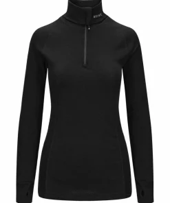 Brynje Women's Arctic Zip Polo Black Sale