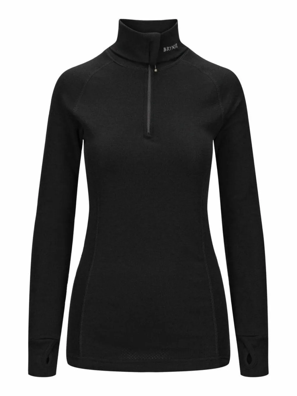 Brynje Women's Arctic Zip Polo Black Sale