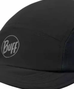 Buff 5 Panel Go Cap L/XL R-Solid Black Clearance
