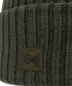 Buff Beanie Knitted Erviny Erviny Bark Clearance