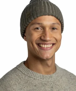 Buff Beanie Knitted Erviny Erviny Bark Clearance