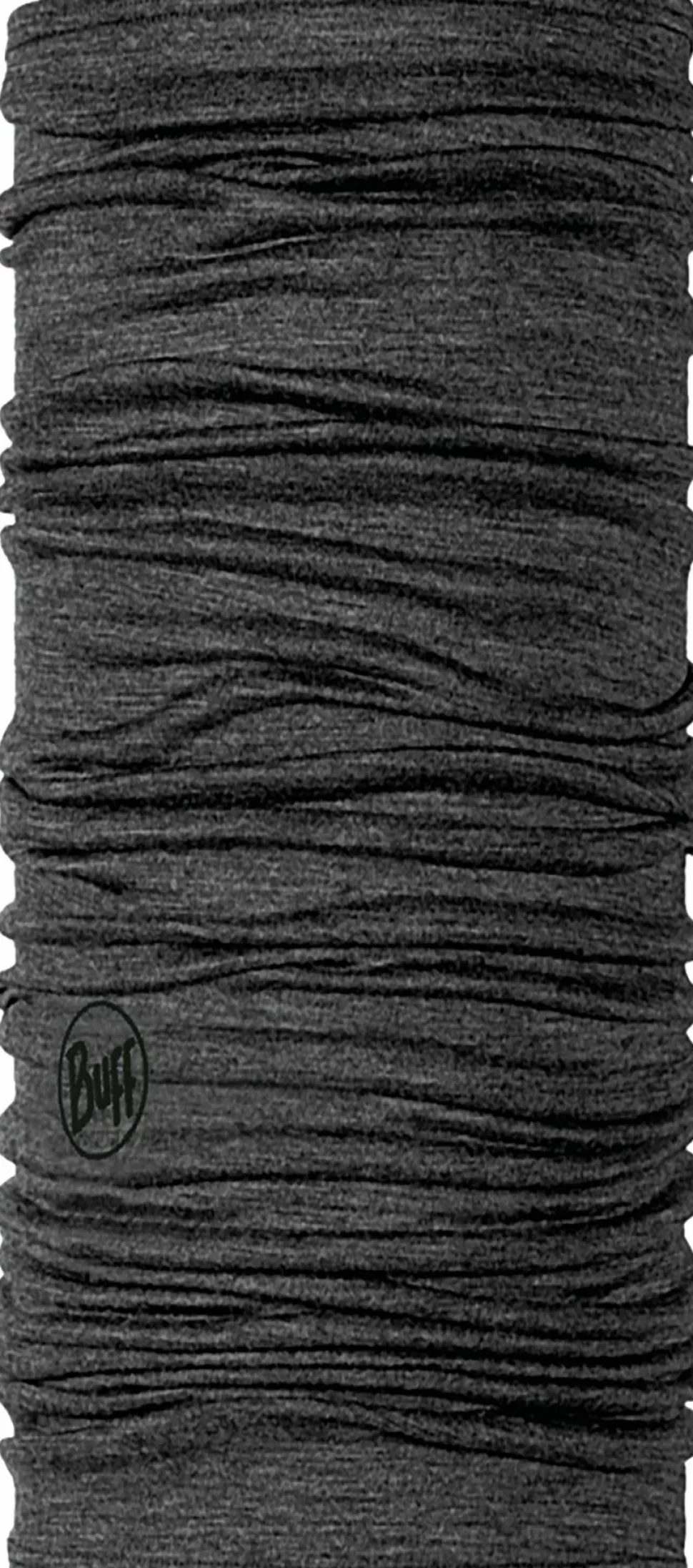 Buff Lightweight Merino Wool Tubular Solid Grey
