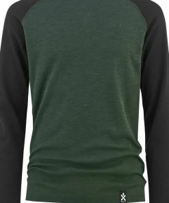 Bula Men's Norm Merino Wool Crew Black