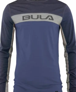 Bula Men's Retro Merino Wool Crew Sblue Outlet