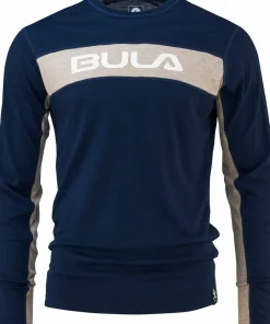 Discount Men's Retro Merino Wool Crew Underställ Herr